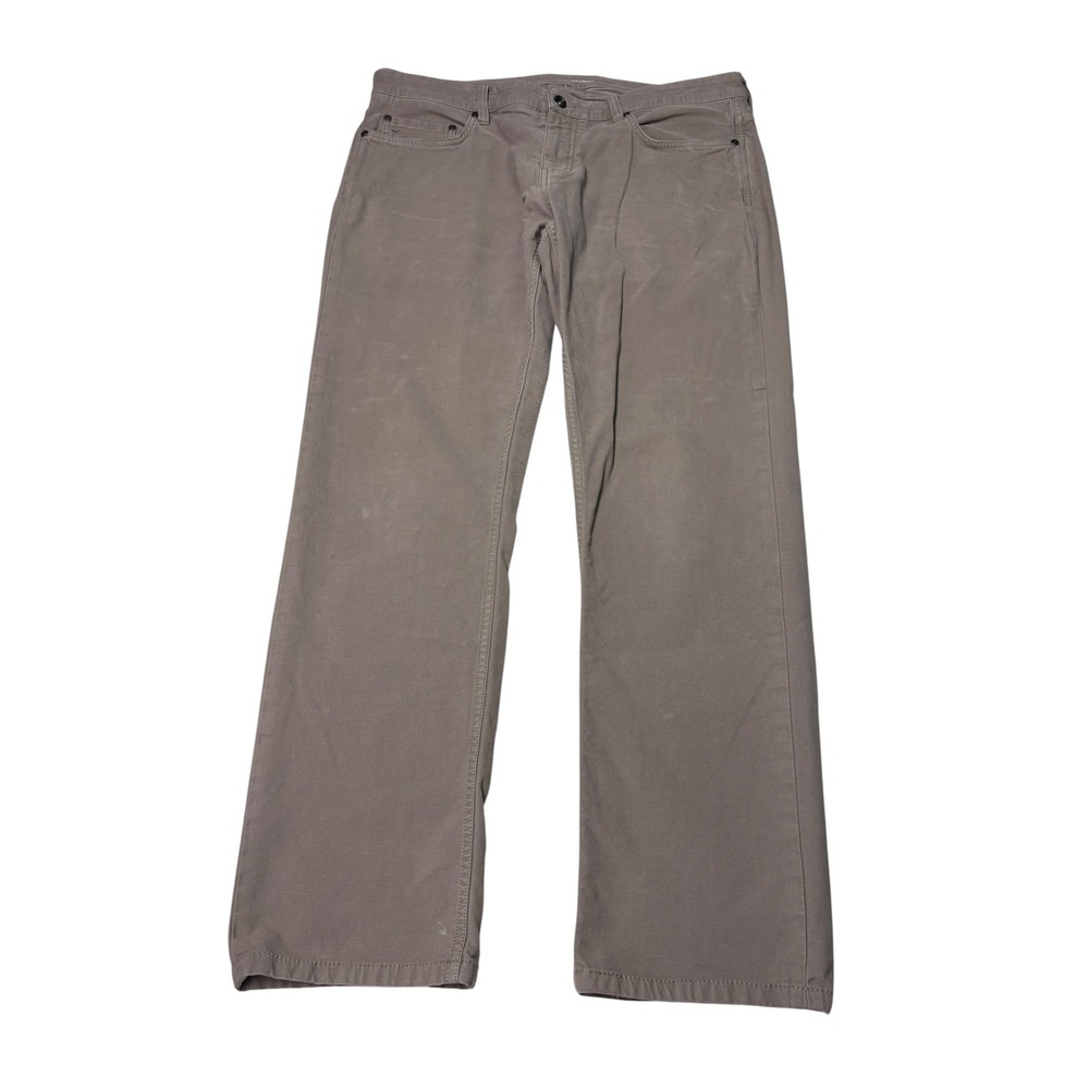 Rodd & Gunn Straight Fit Pants Mens 36R L29 Sable Brown Cotton Stretch 006370-02